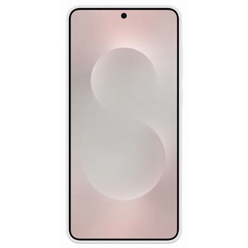 Samsung Silicone Fitted Soft Shell Case for Galaxy S25 Edge - Grey