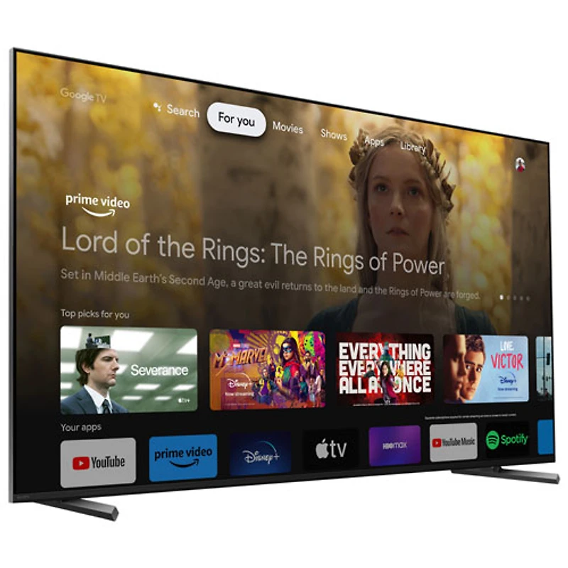 Téléviseur intelligent Google DEL HDR UHD 4K de 65 po série X90CL Bravia XR de Sony (XR65X90CL) - Exclusivité Best Buy