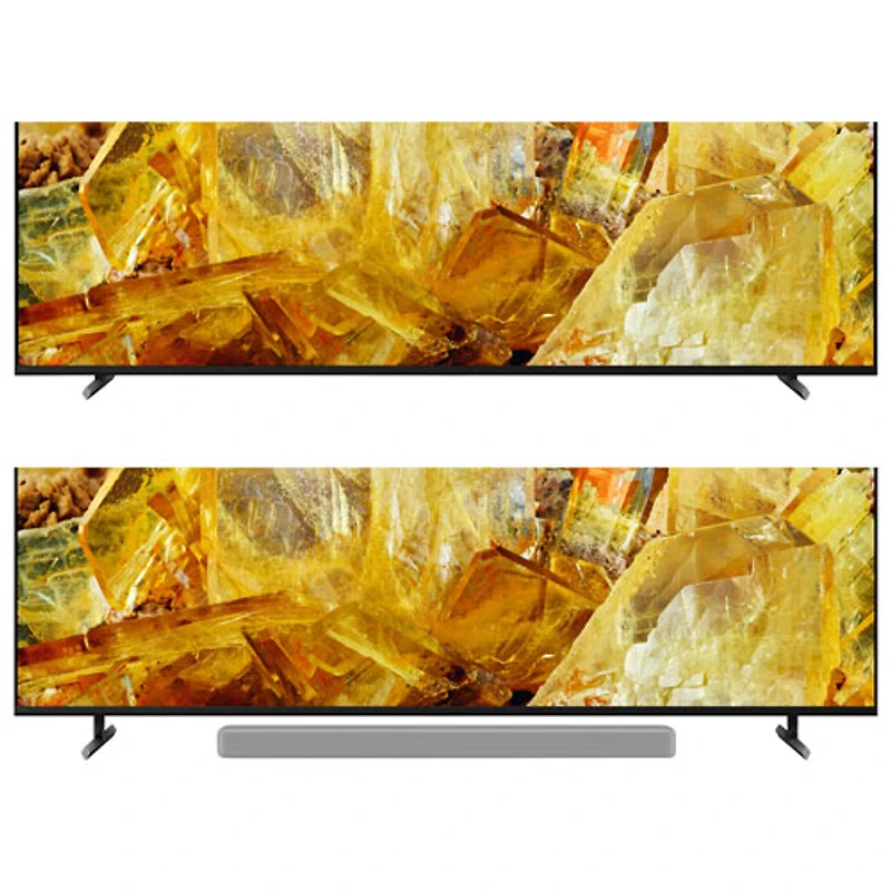 Téléviseur intelligent Google DEL HDR UHD 4K de 75 po série X90CL Bravia XR de Sony (XR75X90CL) - Exclusivité Best Buy