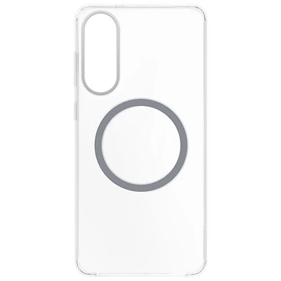 Samsung Magnet Fitted Hard Shell Case for Galaxy S25 Edge - Clear