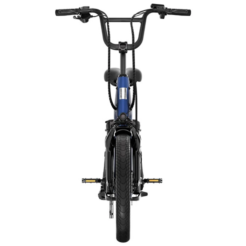 Aventon Abound SR Step-Through Fat-Tire Electric Cruiser Bike (750W Motor/96km Range/32 km/h Top Speed) - Cobalt
