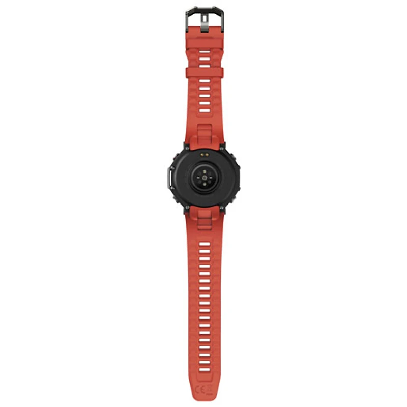 Montre intelligente T-Rex 3 de 38 mm d'Amazfit avec moniteur de fréquence cardiaque - Lave