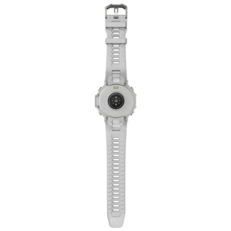 Montre intelligente T-Rex 3 de 38 mm d'Amazfit avec moniteur de fréquence cardiaque - Gris