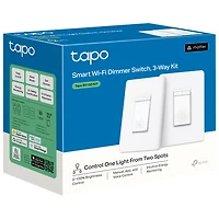 Gradateur intelligent Wi-Fi à 3 voies Tapo de TP-Link - Paquet de 2