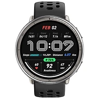 Amazfit Active 2 44mm Smartwatch with Heart Rate Monitor - Black