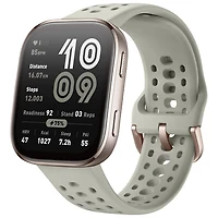 Montre intelligente Bip 6 de 50 mm d'Amazfit avec moniteur de fréquence cardiaque - Pierre