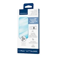 Insignia Glass Screen Protector with Camera Lens Protectors for iPhone 17 Pro - 3 Pack - Only at Best Buy