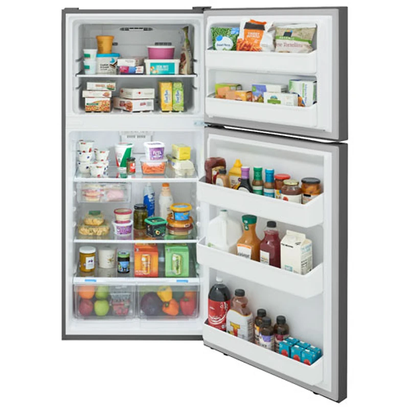 Réfrigérateur à congélateur supérieur 30 po 18,2 pi³ de Frigidaire (FRTE1835AS) - Acier inoxydable