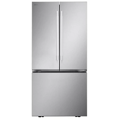 Réfrigérateur à deux portes de 25 pi³ de 33 po de LG (LF25H6200S) - Acier inoxydable
