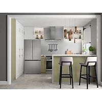 LG 33" 25 Cu. Ft. French Door Refrigerator (LF25H6200S) - Stainless Steel