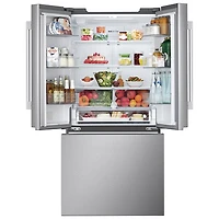 Réfrigérateur à deux portes de 25 pi³ de 33 po de LG (LF25H6200S) - Acier inoxydable