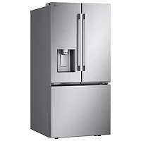 Réfrigérateur à deux portes 24,5 pi³ 33 po avec distributeur d'eau et de glaçons de LG (LF25H6330S) - Inox