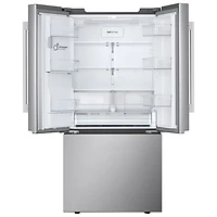 Réfrigérateur à deux portes 24,5 pi³ 33 po avec distributeur d'eau et de glaçons de LG (LF25H6330S) - Inox