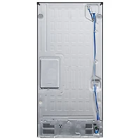 Réfrigérateur à deux portes 24,5 pi³ 33 po avec distributeur d'eau et de glaçons de LG (LF25H6330S) - Inox