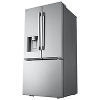 Réfrigérateur à deux portes 24,5 pi³ 33 po avec distributeur d'eau et de glaçons de LG (LF25H6330S) - Inox
