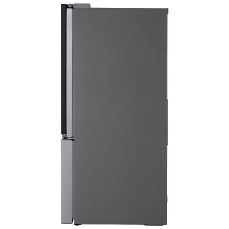 Réfrigérateur à deux portes 24,5 pi³ 33 po avec distributeur d'eau et de glaçons de LG (LF25S6560S) - Inox