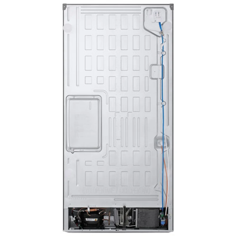 Réfrigérateur à deux portes 24,5 pi³ 33 po avec distributeur d'eau et de glaçons de LG (LF25S6560S) - Inox