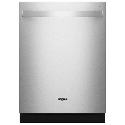 Whirlpool 24" 39dB Built-In Dishwasher w/ Stainless Steel Tub & Third Rack (WDTS8024SZ) - Stainless Steel