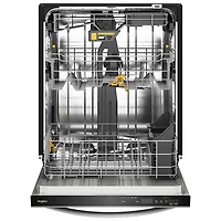 Whirlpool 24" 39dB Built-In Dishwasher w/ Stainless Steel Tub & Third Rack (WDTS8024SZ) - Stainless Steel