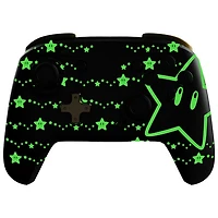 Manette de jeu sans fil REMATCH Glow de PDP pour Switch - Super étoile