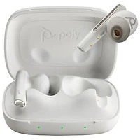 HP Poly Voyager Free 60 UC In-Ear Noise Cancelling True Wireless Earbuds - White Sand