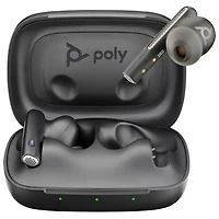 Écouteurs boutons 100 % sans fil à suppression du bruit Poly de HP - Noir carbone