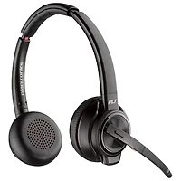 Casque d'écoute supra-auriculaire Poly Savi 8200 UC de HP - Noir