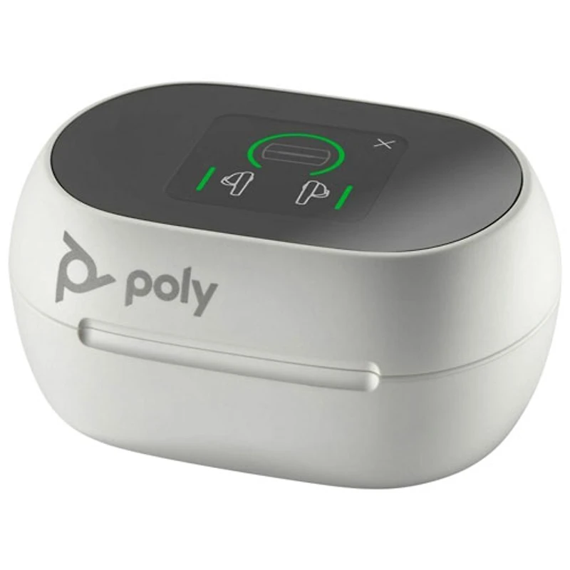 HP Poly In-Ear Noise Cancelling True Wireless Earbuds - White Sand