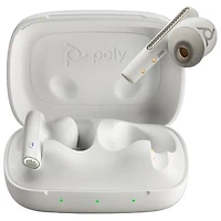 HP Poly In-Ear Noise Cancelling True Wireless Earbuds - White Sand