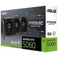 Carte graphique Prime GeForce RTX 5060 8 Go GDDR7 d'ASUS