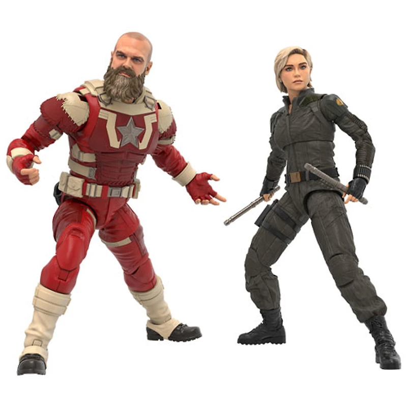 Hasbro Marvel Legends Thunderbolts - Yelena Belova & Red Guardian Action Figures