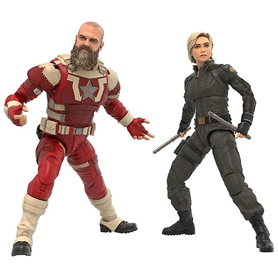Hasbro Marvel Legends Thunderbolts - Yelena Belova & Red Guardian Action Figures