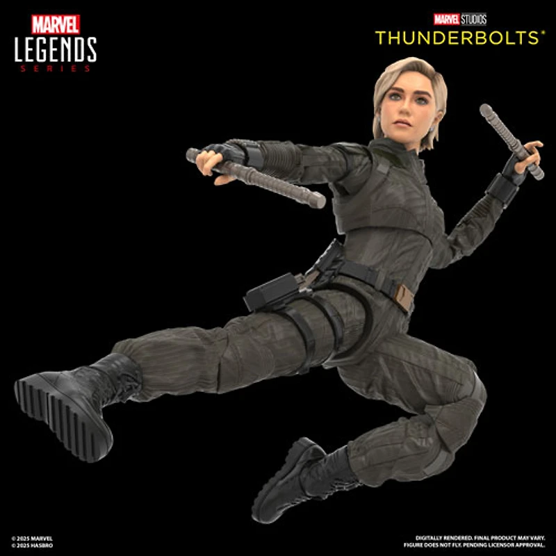 Hasbro Marvel Legends Thunderbolts - Yelena Belova & Red Guardian Action Figures
