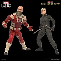Hasbro Marvel Legends Thunderbolts - Yelena Belova & Red Guardian Action Figures