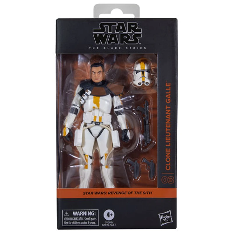 Star Wars The Black Series de Hasbro - Figurine d'action du clone Lieutenant Galle