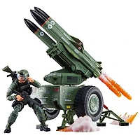 Figurine d'action Hasbro G.I. Joe Classified Series - Clayton Hawk Abernathy avec M.M.S.