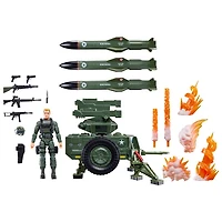 Figurine d'action Hasbro G.I. Joe Classified Series - Clayton Hawk Abernathy avec M.M.S.