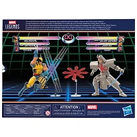 Marvel Legends Series de Hasbro - Figurines d'action Gamerverse Wolverine contre Samouraï d'argent de Marvel