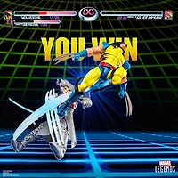 Marvel Legends Series de Hasbro - Figurines d'action Gamerverse Wolverine contre Samouraï d'argent de Marvel