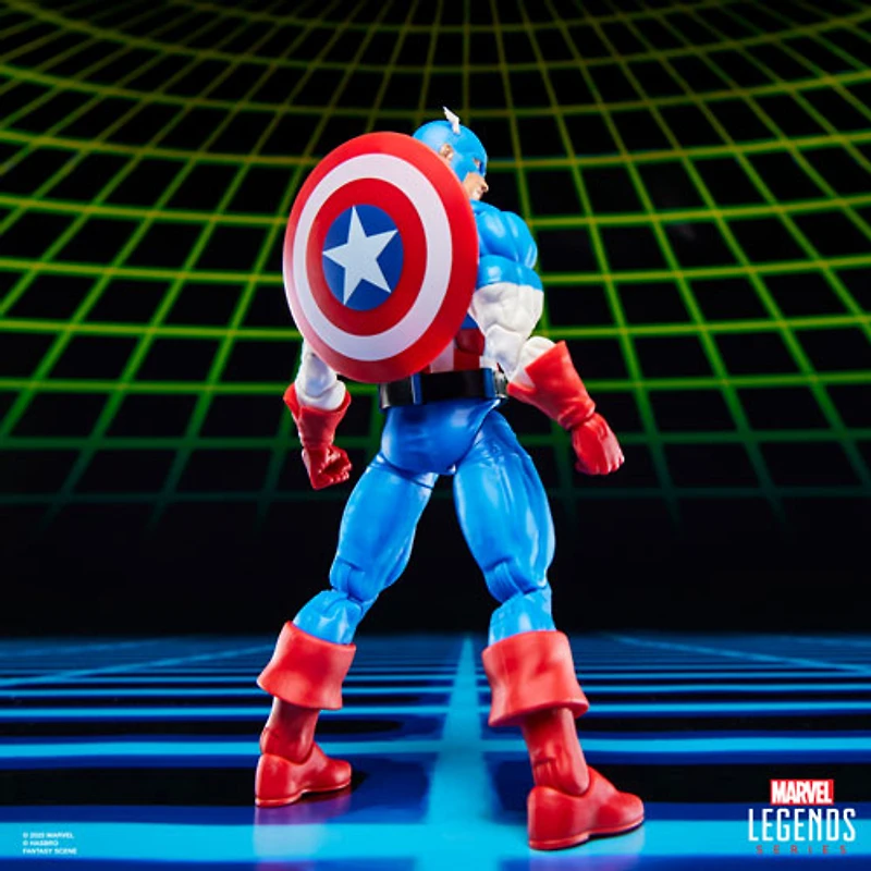 Hasbro Marvel Legends Series - Figurine d'action Gamerverse Capitaine America contre Venom