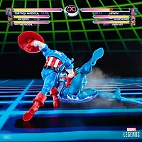 Hasbro Marvel Legends Series - Figurine d'action Gamerverse Capitaine America contre Venom