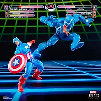 Hasbro Marvel Legends Series - Figurine d'action Gamerverse Capitaine America contre Venom