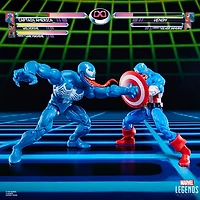 Hasbro Marvel Legends Series - Figurine d'action Gamerverse Capitaine America contre Venom