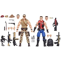 Figurines d'action Hasbro G.I. Joe Classified Series - Sgt Slaughter et Felix Mercer Stratton