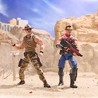 Figurines d'action Hasbro G.I. Joe Classified Series - Sgt Slaughter et Felix Mercer Stratton