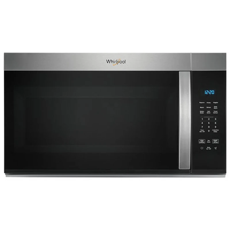 Open Box - Whirlpool Over-The-Range Microwave - 1.7 Cu. Ft. - Stainless Steel - Scratch & Dent