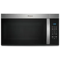Open Box - Whirlpool Over-The-Range Microwave - 1.7 Cu. Ft. - Stainless Steel - Scratch & Dent