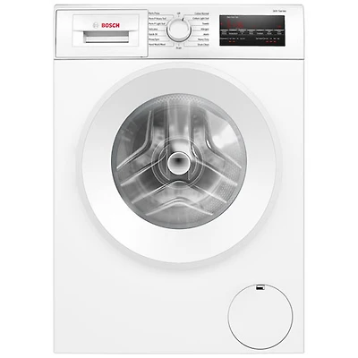 Open Box - Bosch 300 Series 2.2 Cu Ft Compact Front Load Washer (WGA14400UC) - White