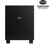 Boîte ouverte - Haut-parleur d'extrêmes graves de cinéma maison Monitor MXT10 de Polk - Noir