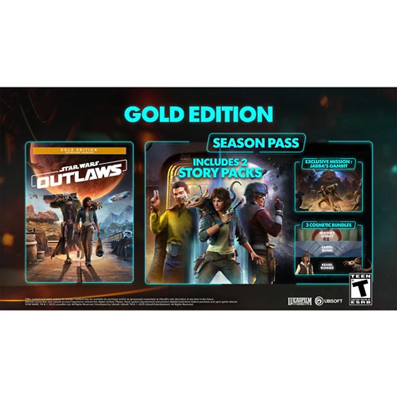 Star Wars Outlaws édition Gold (Switch 2)